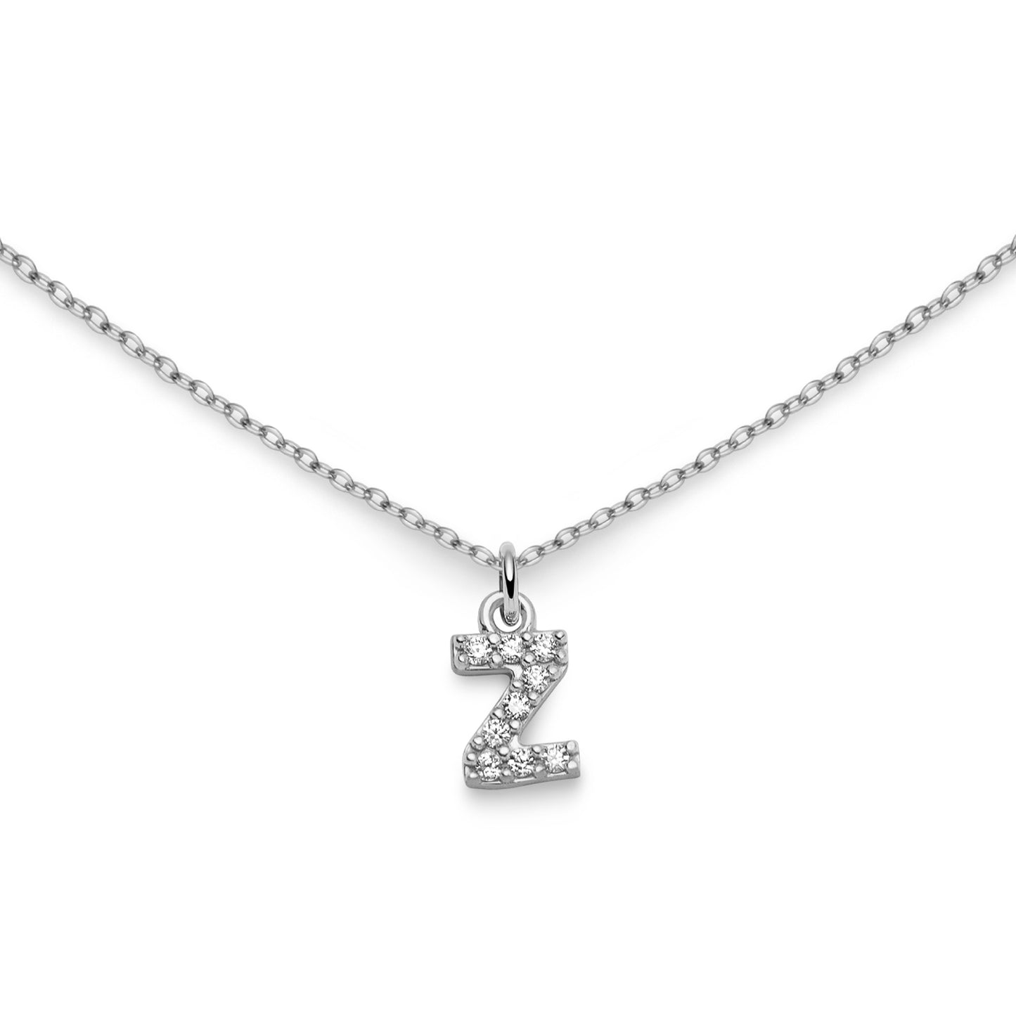 Silverhalsband - Bokstav