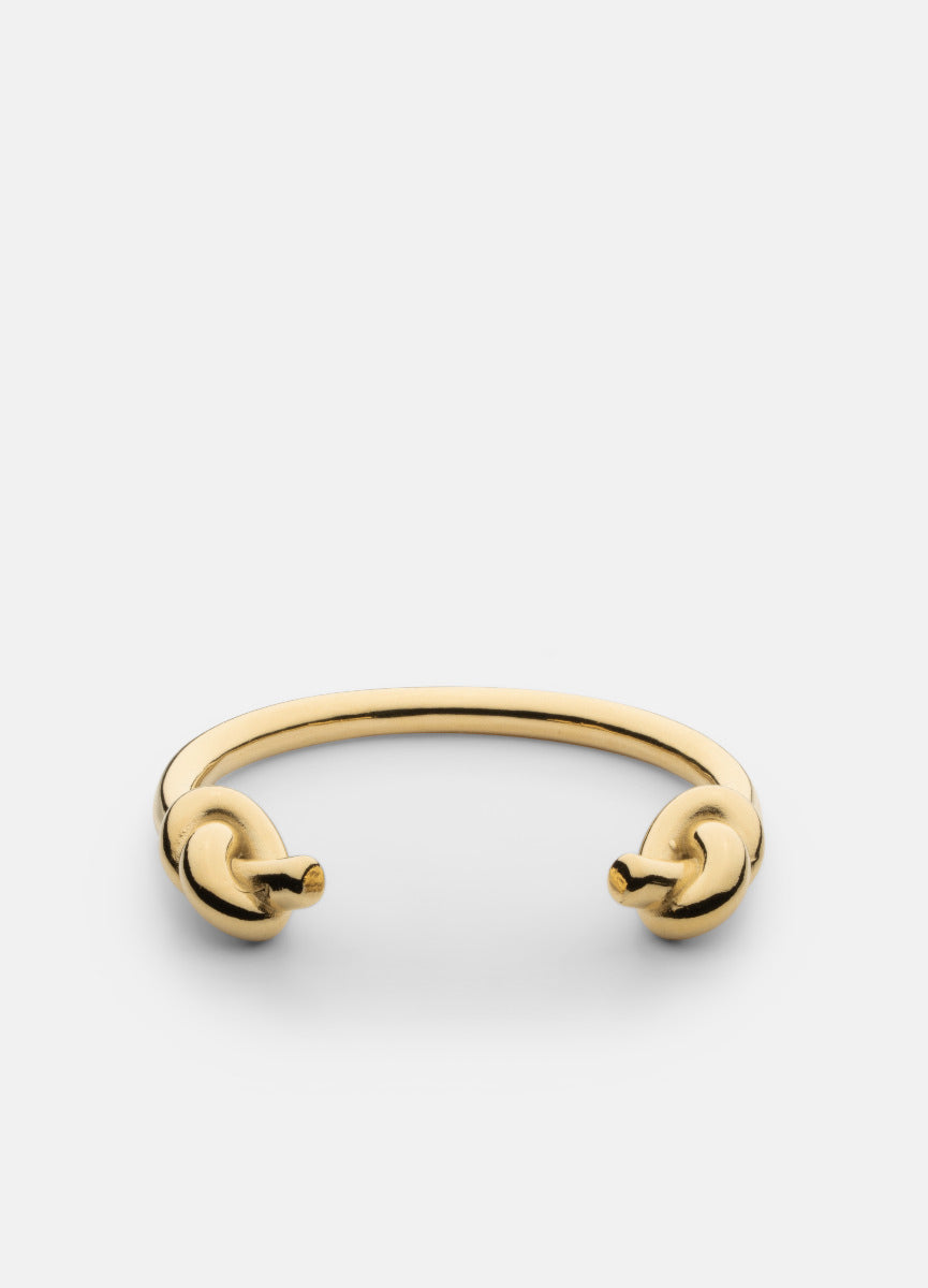 Massive Knot Cuff - Gold Plated