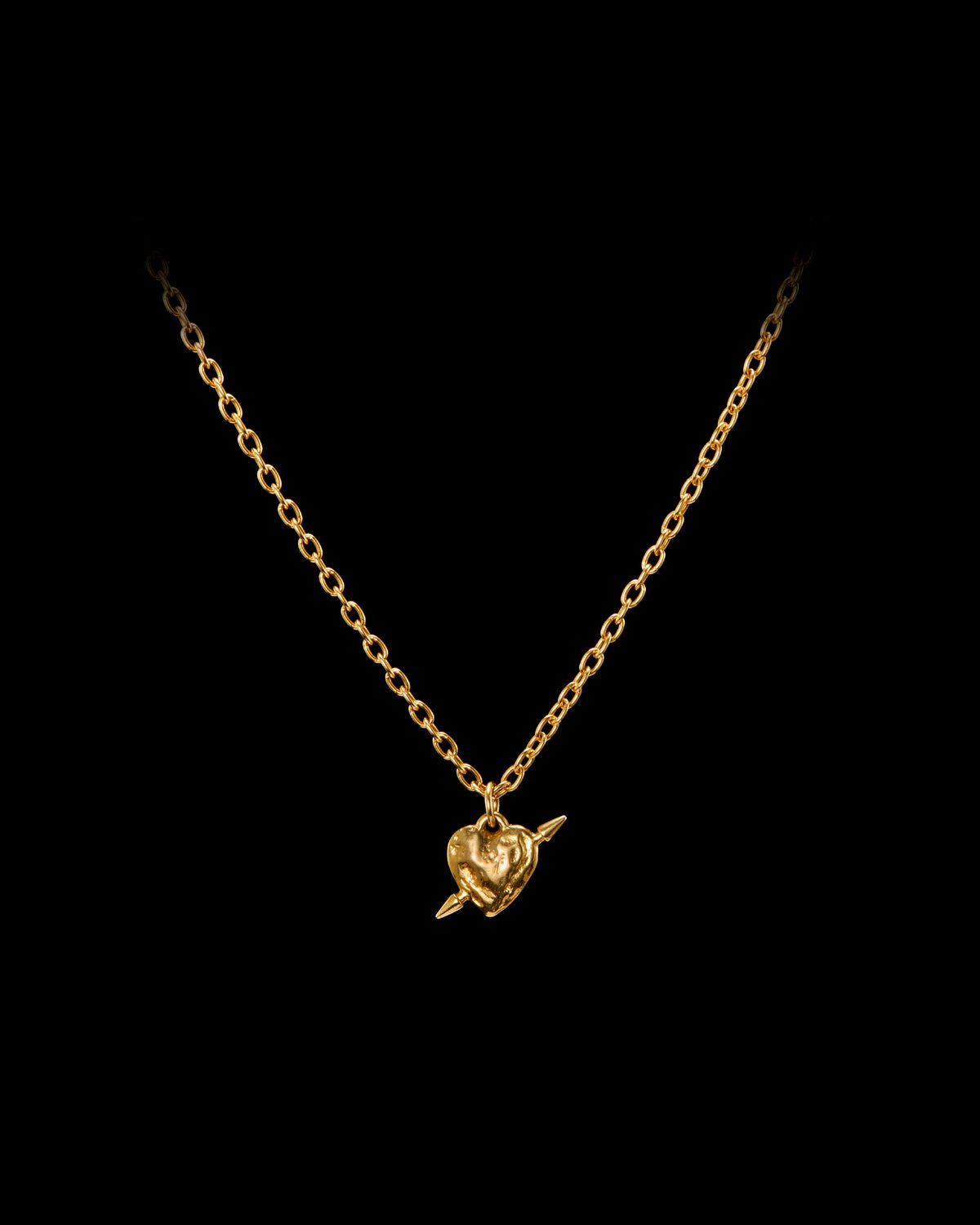 TINY TUVSTARR´S HEART NECKLACE