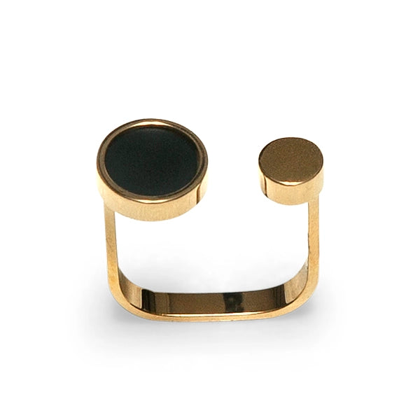 Luna Golden Eclipse Ring