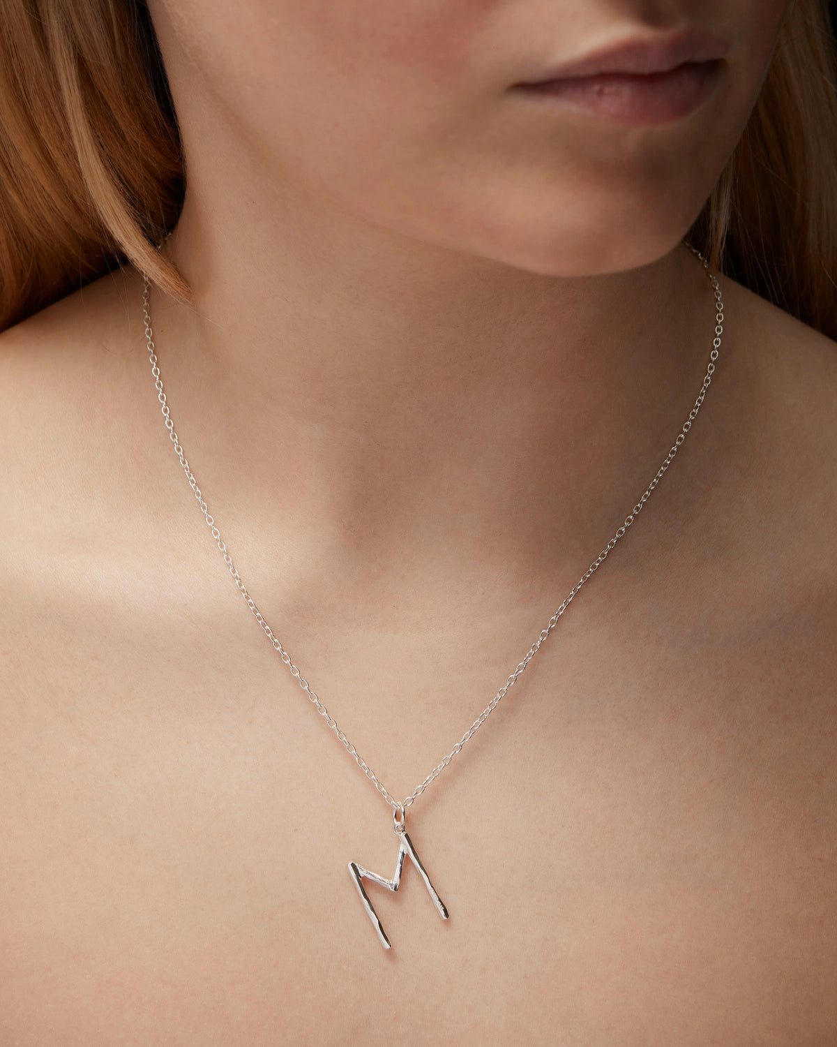 WONKY LETTER NECKLACE