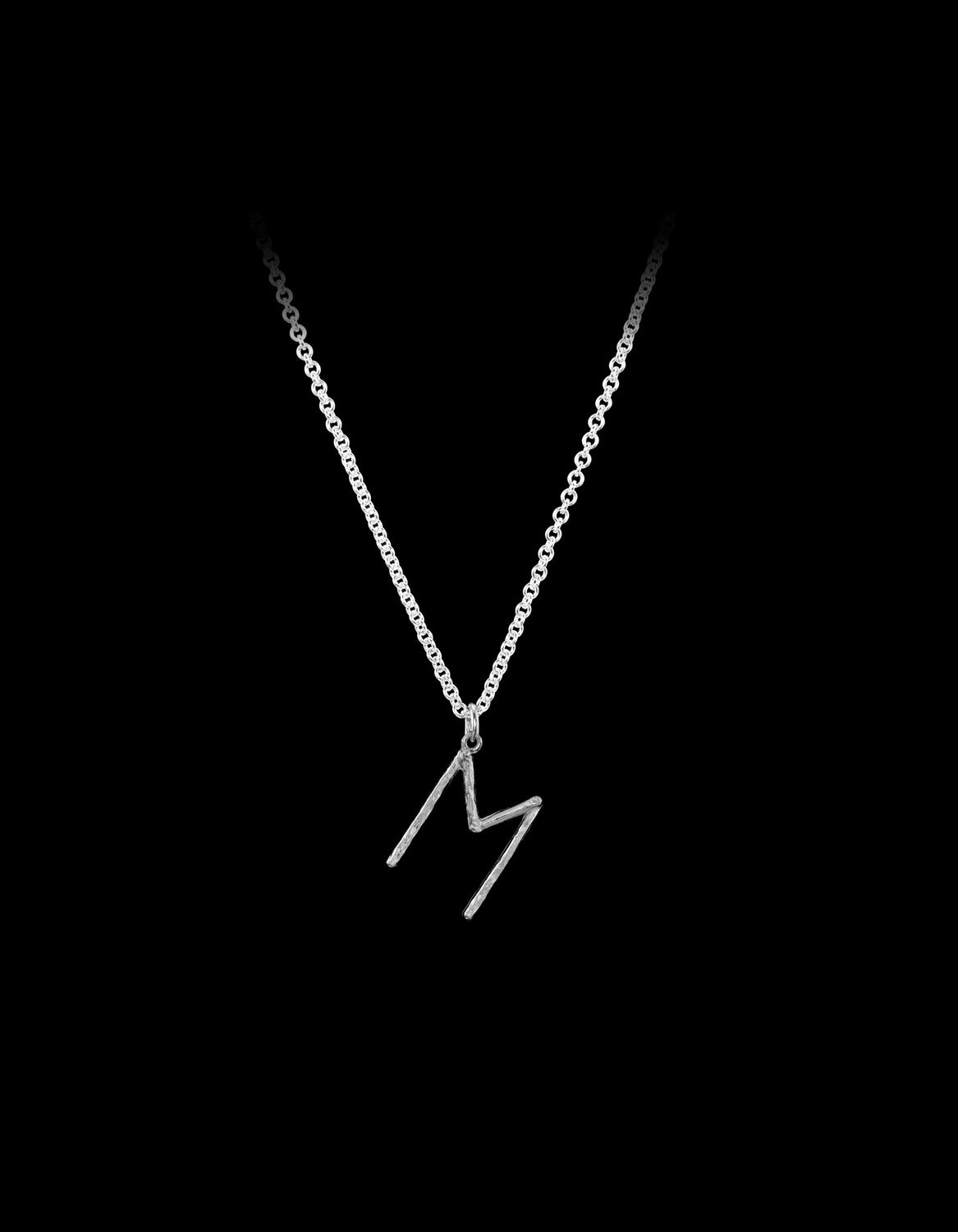 WONKY LETTER NECKLACE
