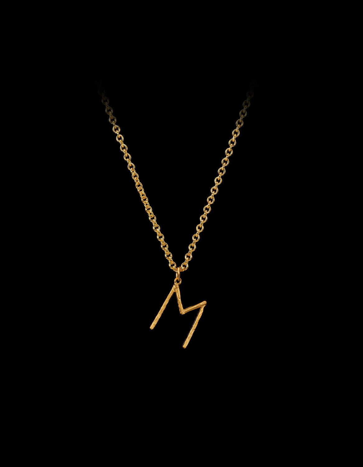 WONKY LETTER NECKLACE