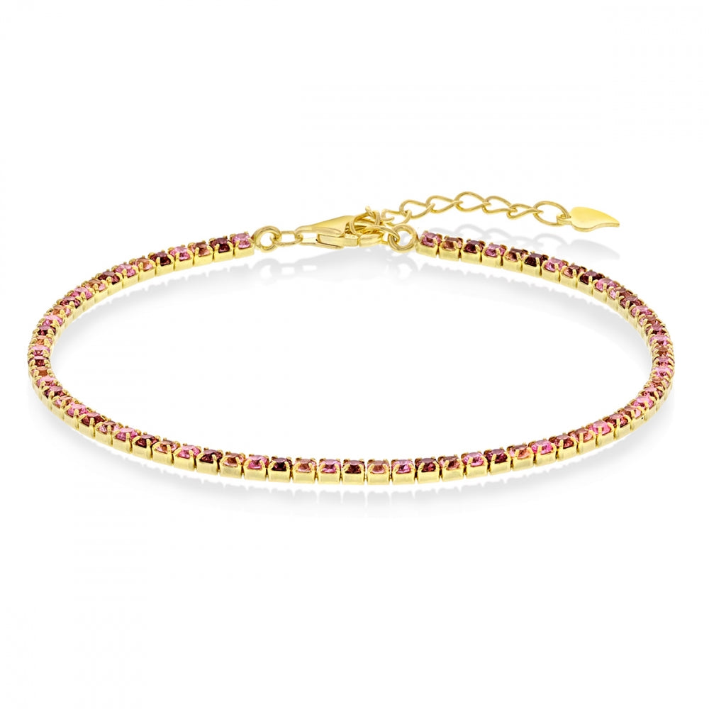 Armband - Tennisarmband Silver