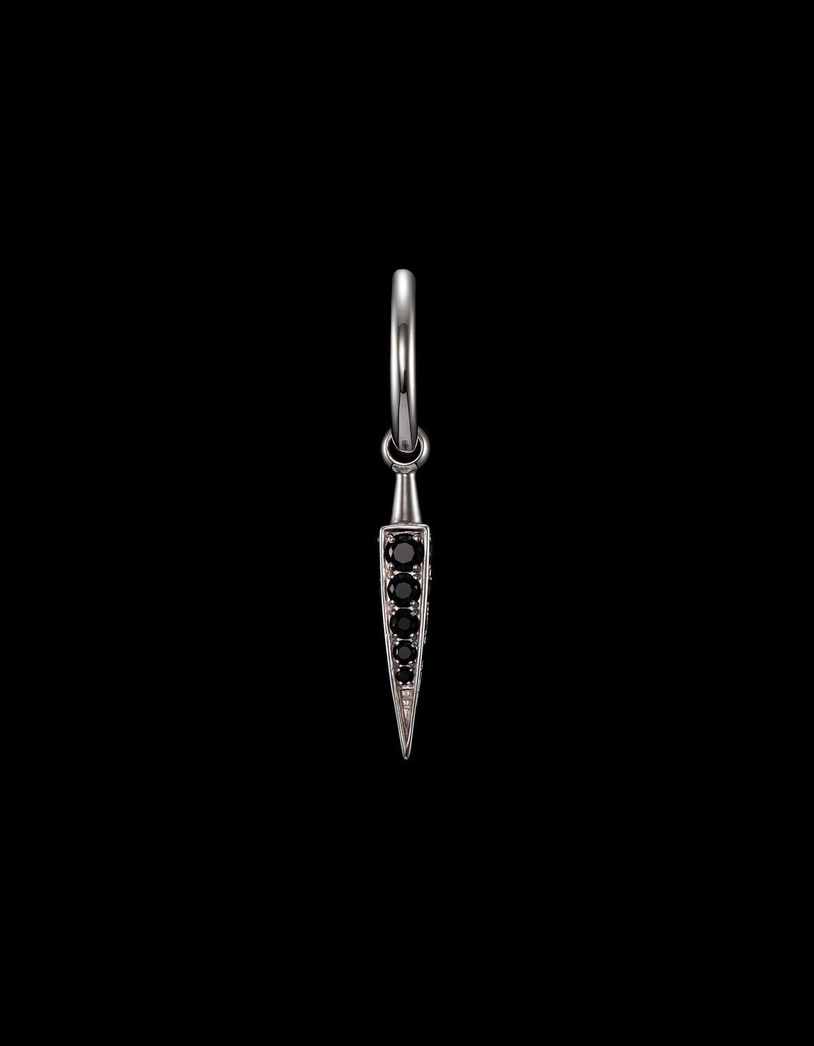 POISON ARROW PAVÉ EARRING
