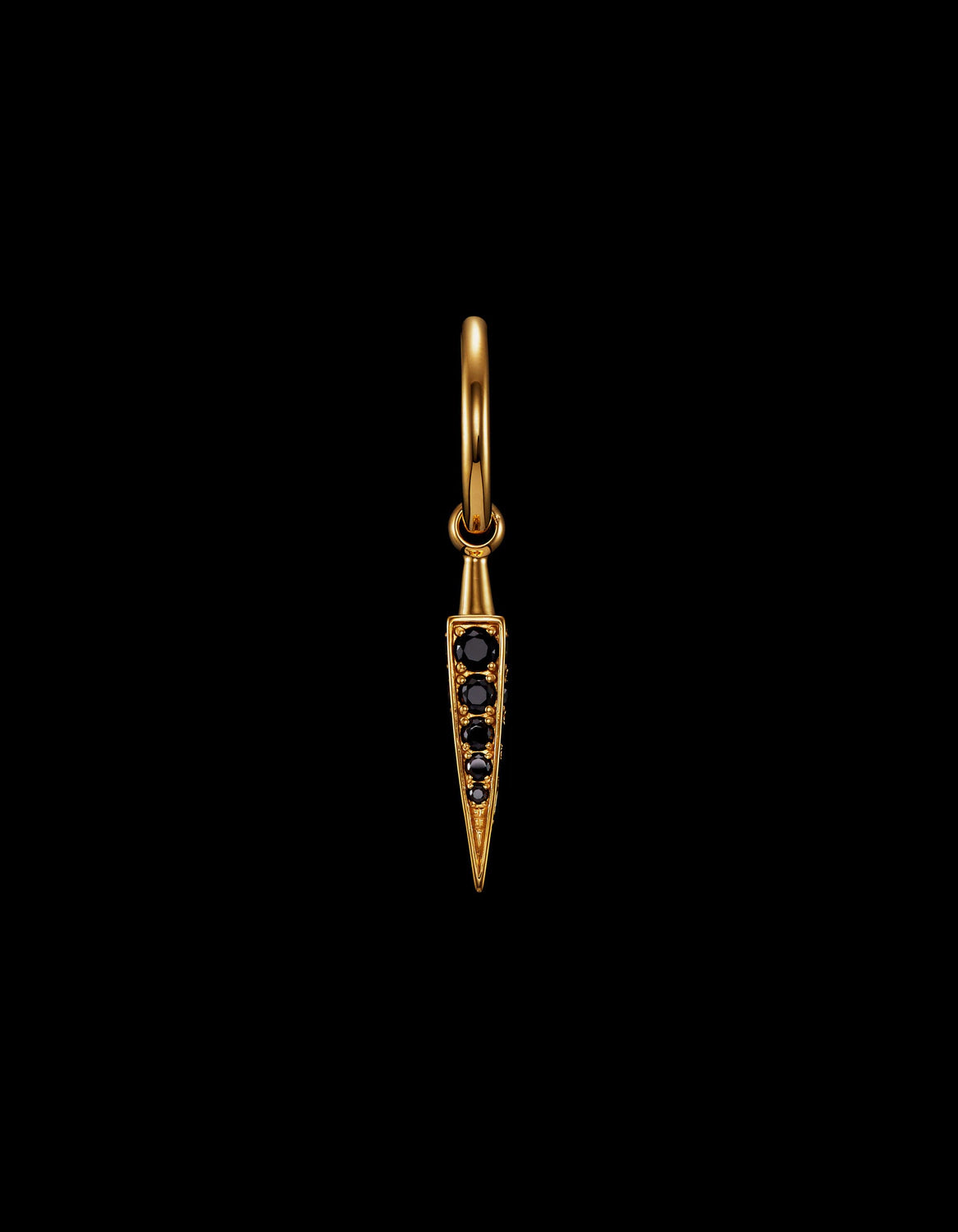 POISON ARROW PAVÉ EARRING
