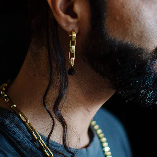 Juno Golden Chain Earrings
