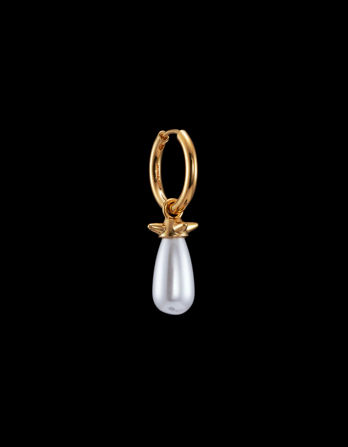 PEARL TEAR EARRING