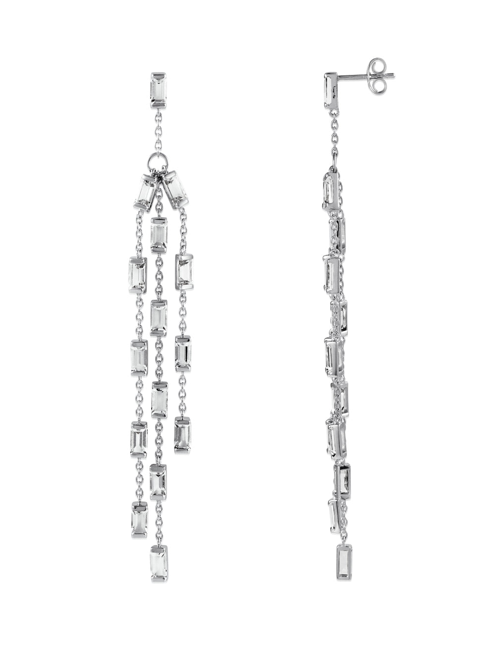 A Clear Dream Splash Earrings