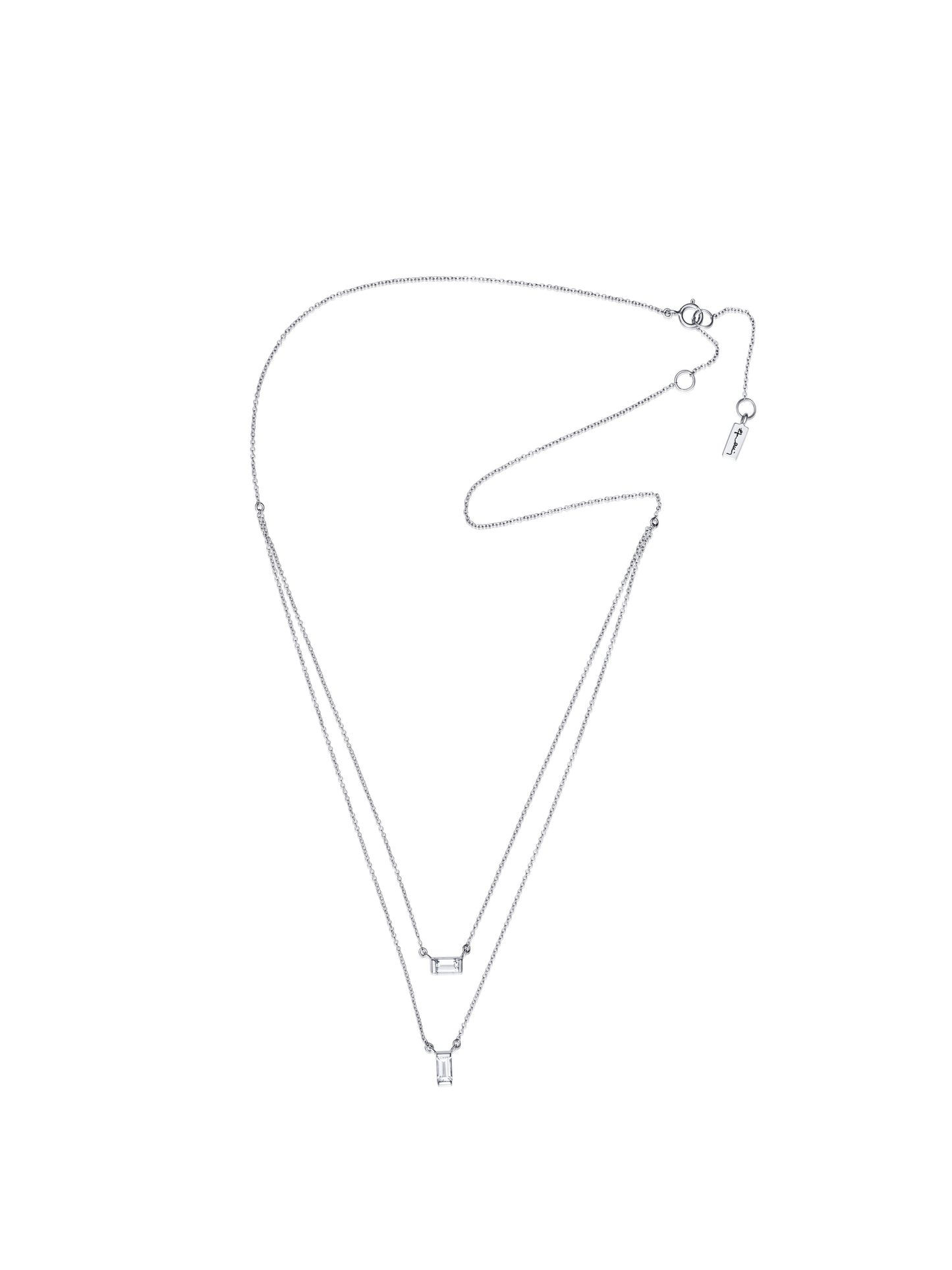 A Clear Dream Stud Necklace