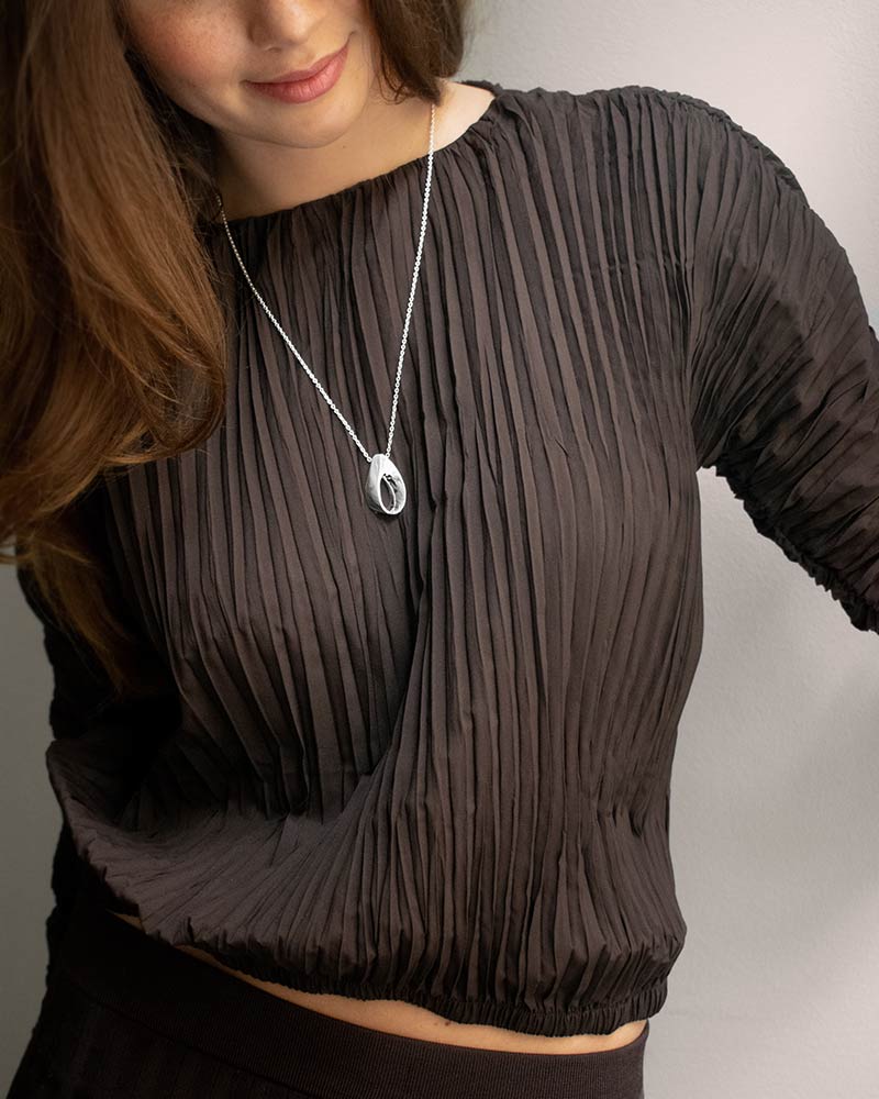 Aqua Swirl necklace