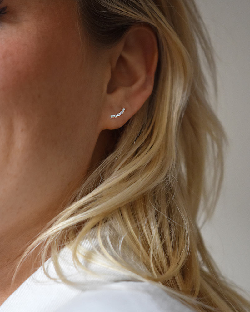 Diamond Sky Fall studs