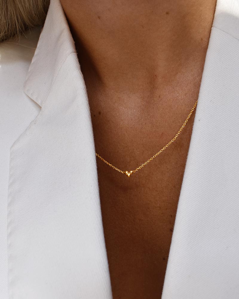 Drops necklace gold