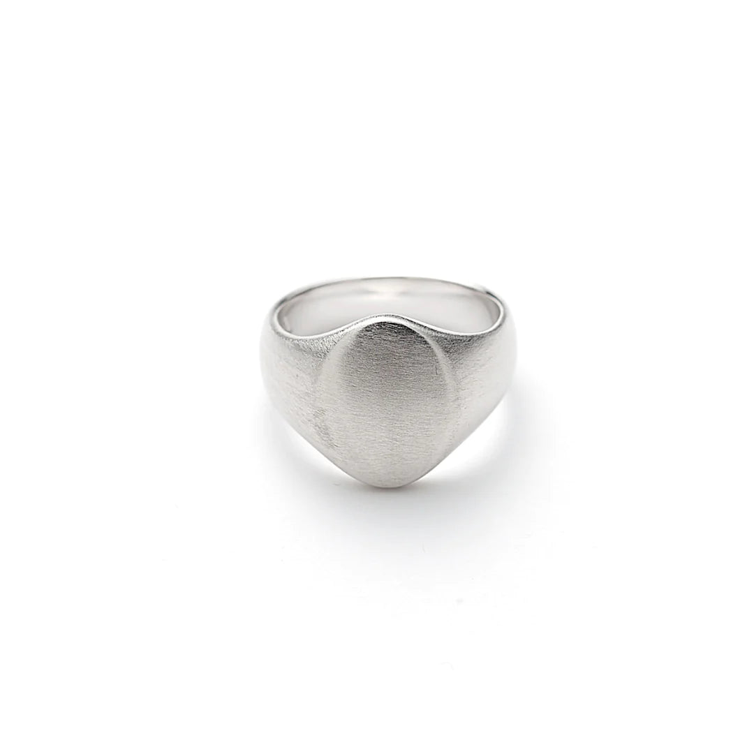 Hope Oval Signet Ring