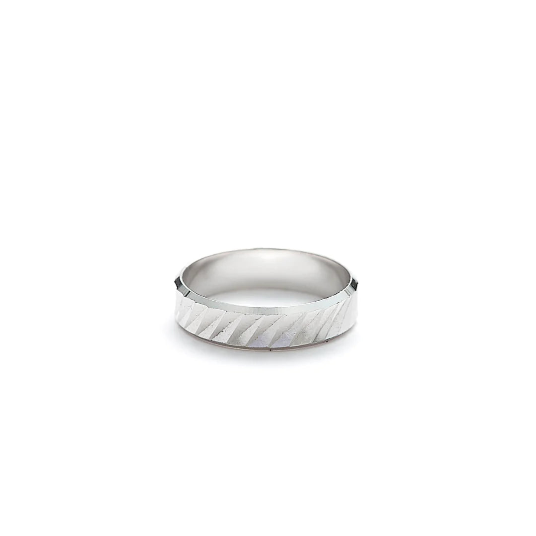 Hope Edge Band Ring 6mm