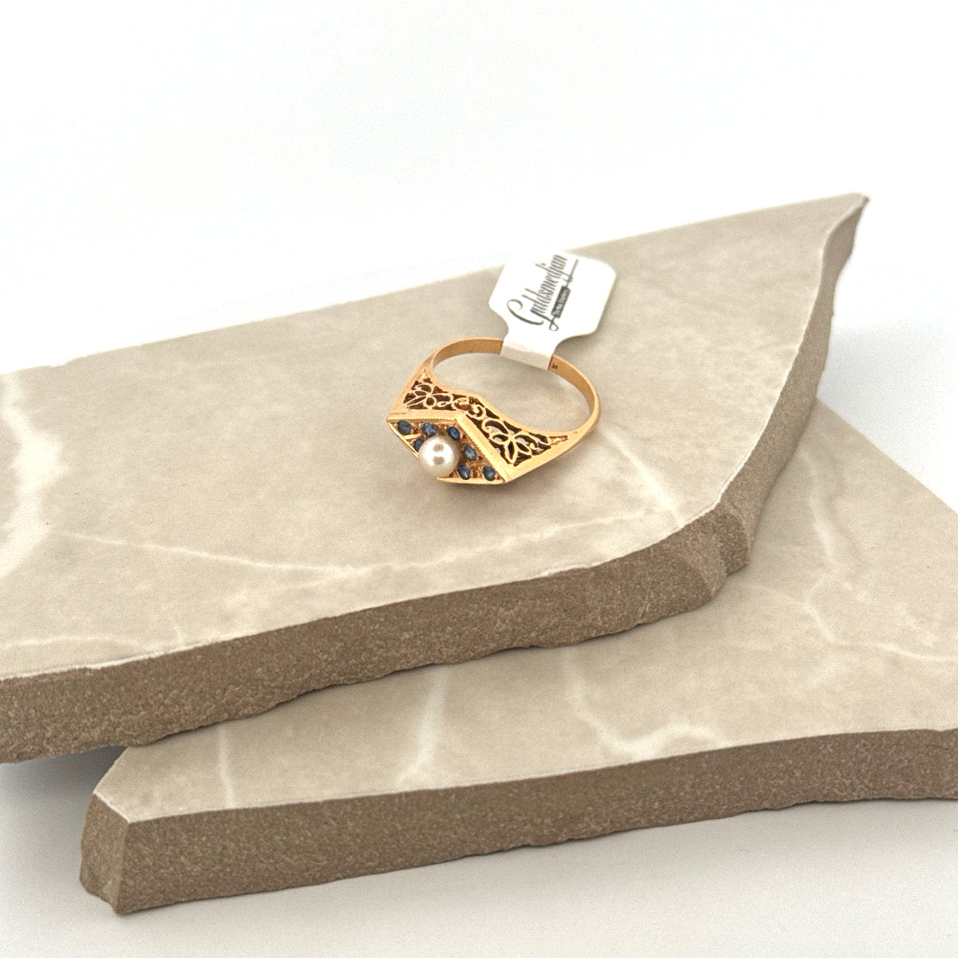 Second hand . Ring - stl. 17.5