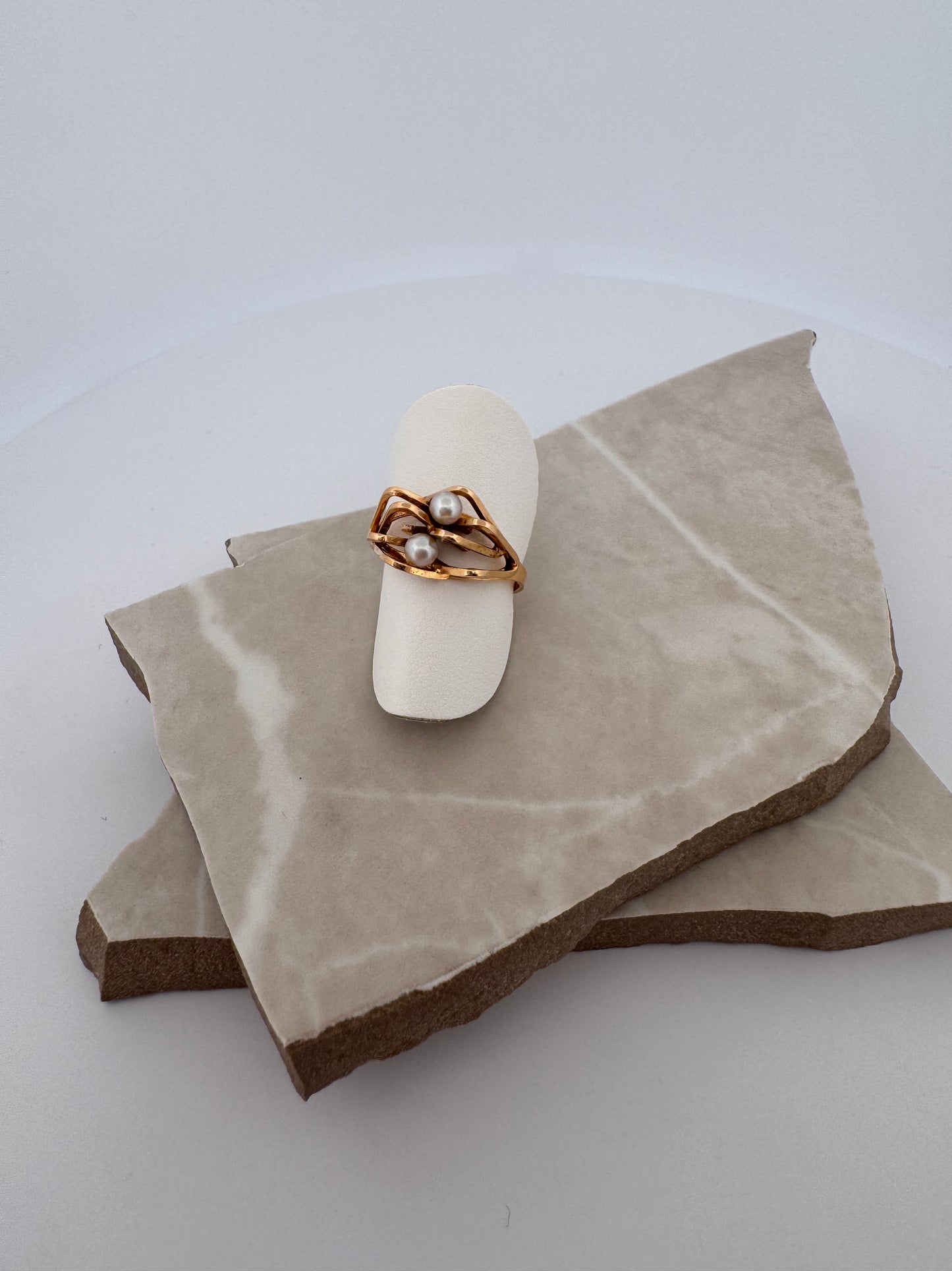 Second hand . Ring - stl. 17,25