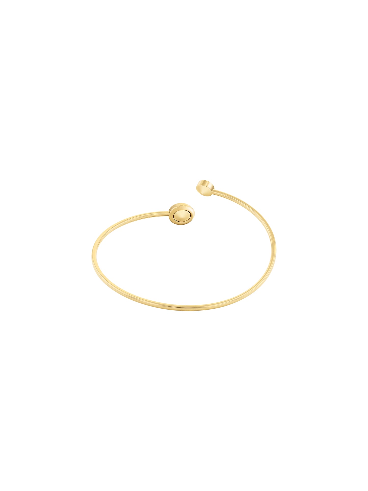 Calvin Klein Twisted Bezel Solitaire Bangle