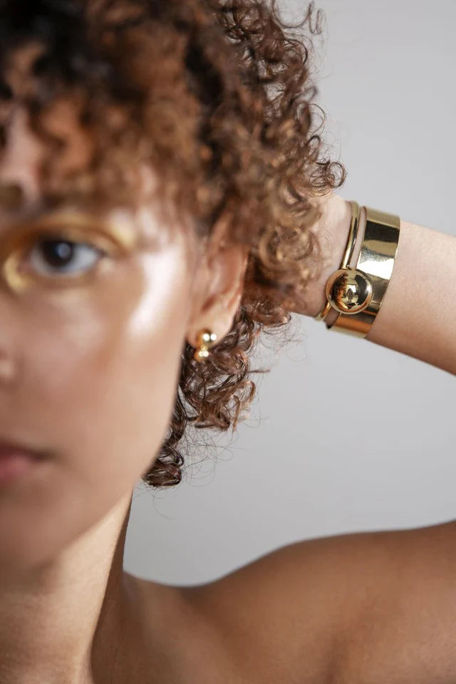 Satellite Orbit Golden Duo armring