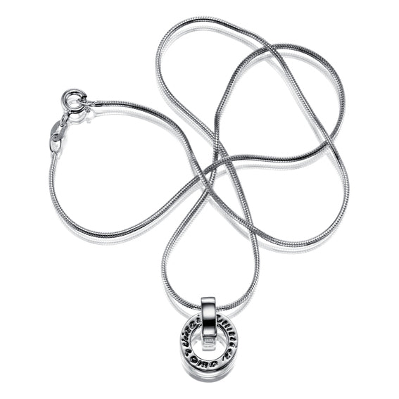 Ring Around Pendant - Amor Vincit Omnia