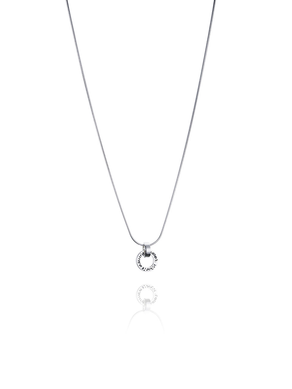 Ring Around Pendant - Amor Vincit Omnia