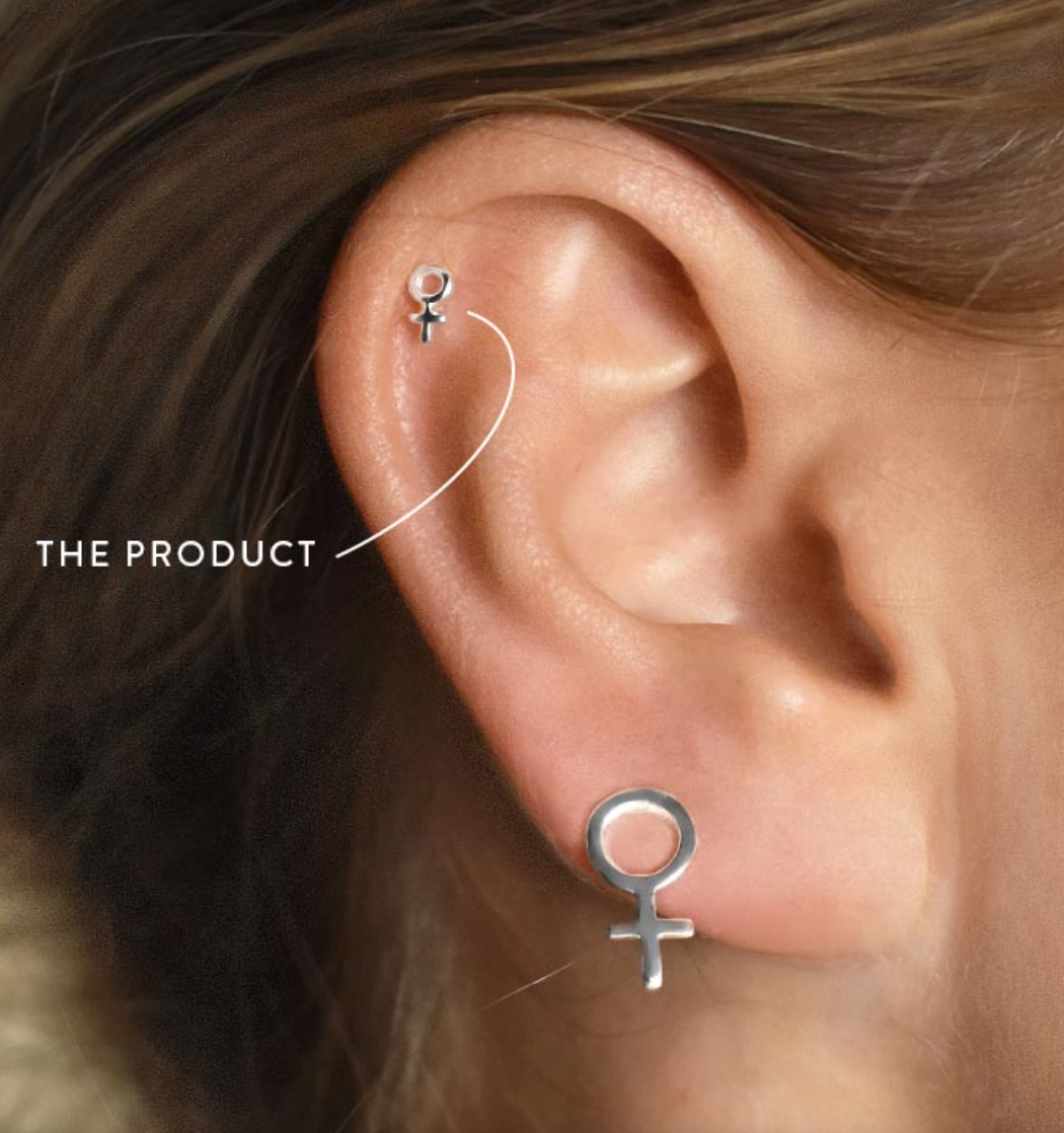 Women Unite drop studs
