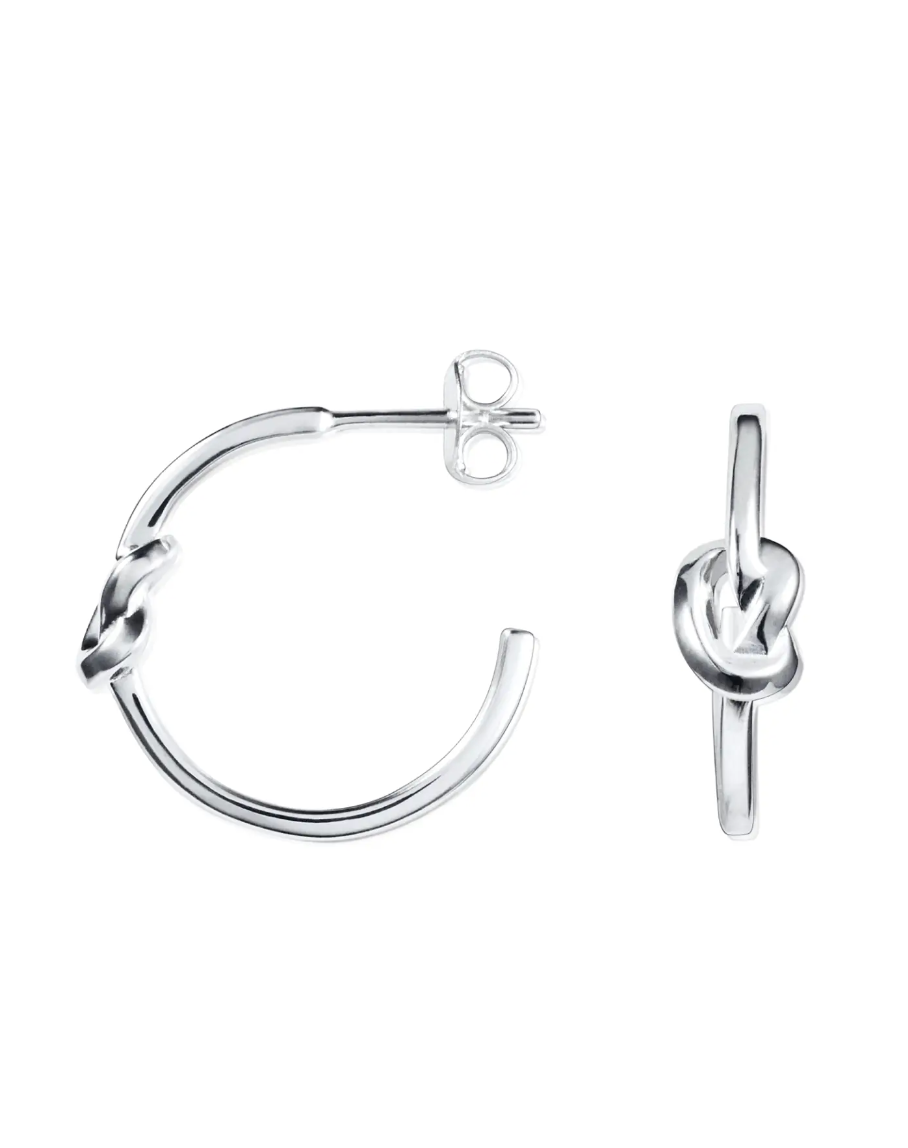 Love Knot Hoops