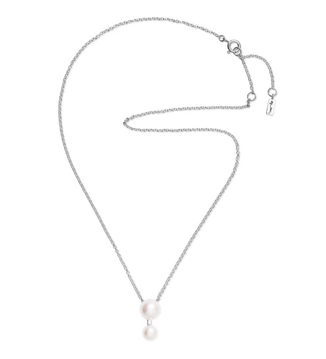 Drip Drop Pearl Necklace