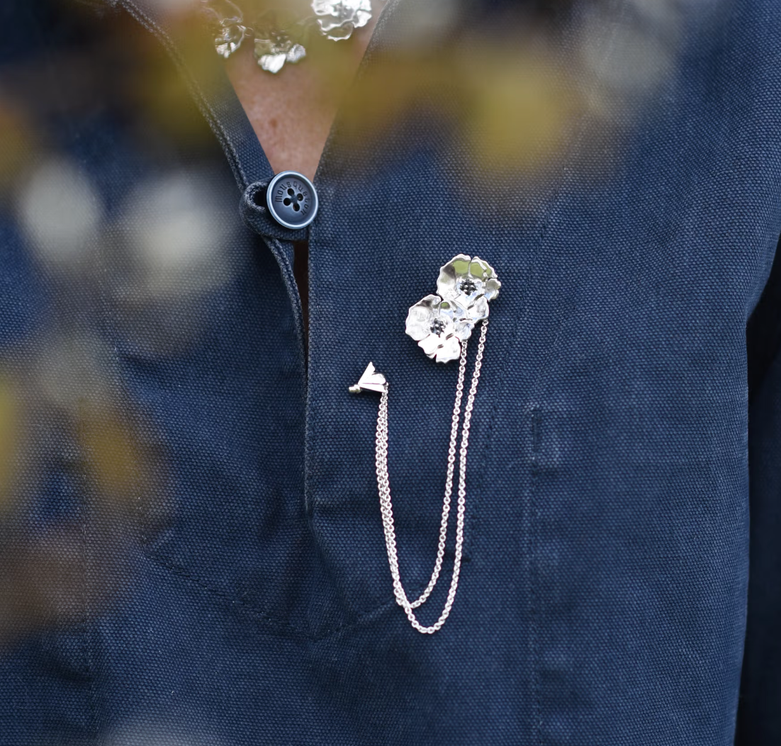 Anemone Brooch x Victoria Skoglund