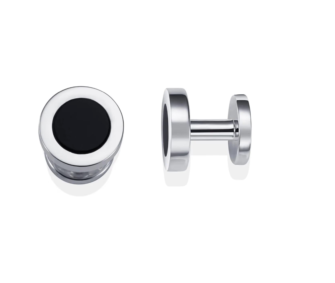 Black Cufflink