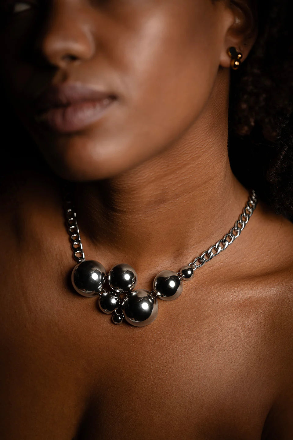 Solar Cluster Necklace