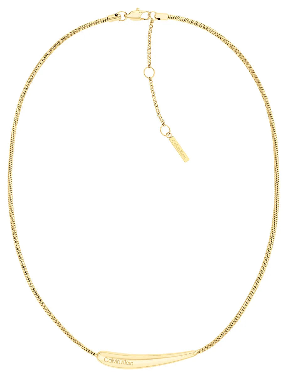 Calvin Klein Elongate drops necklace