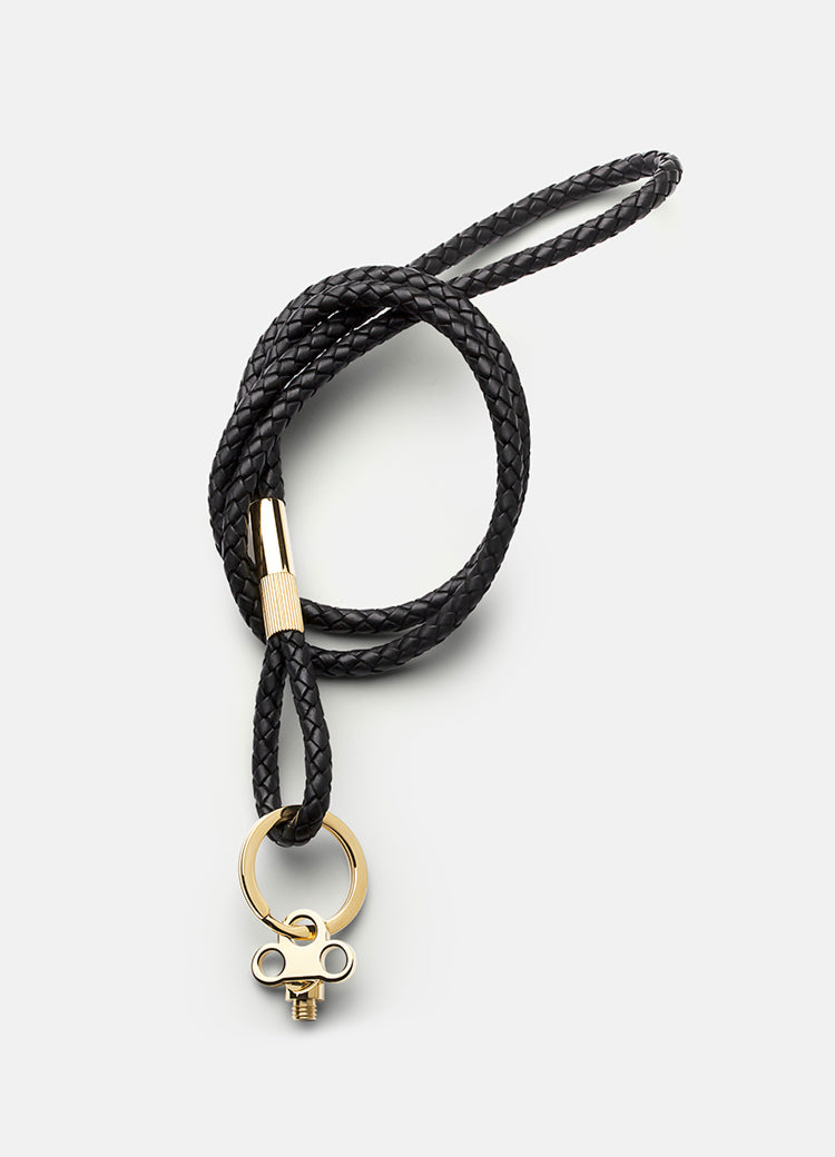 Keychain Gold - Black