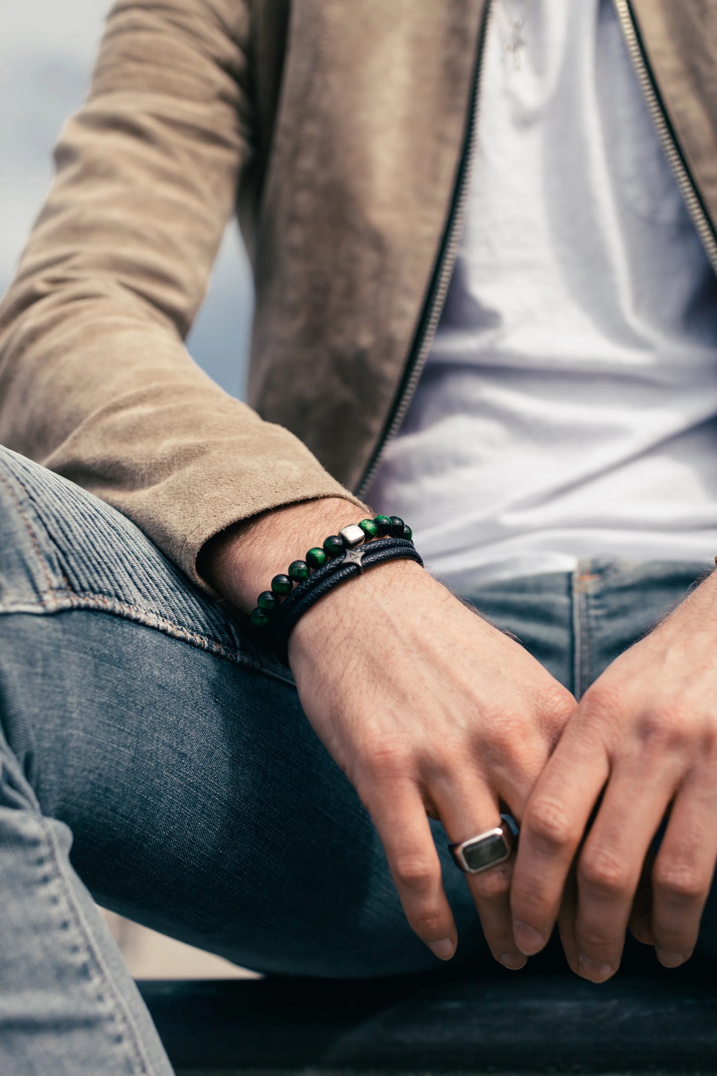 Vegan Stingray with Hook Clasp