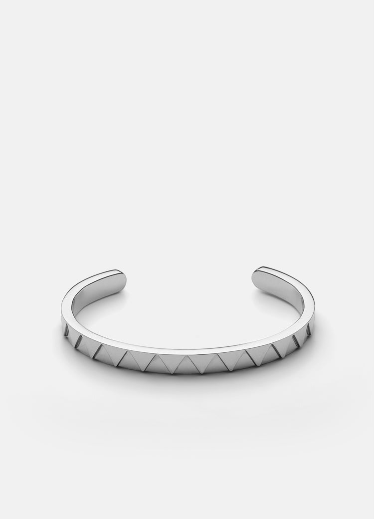 GTG Cuff - Silver Plated - Small