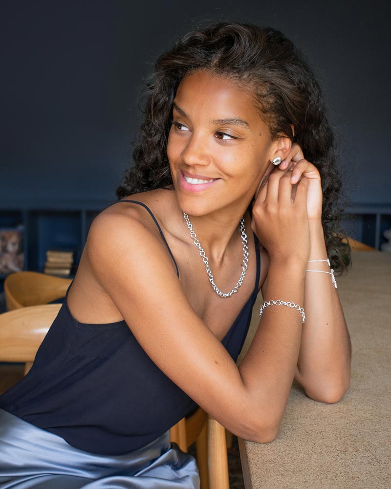 Les Amis drop chain bracelet