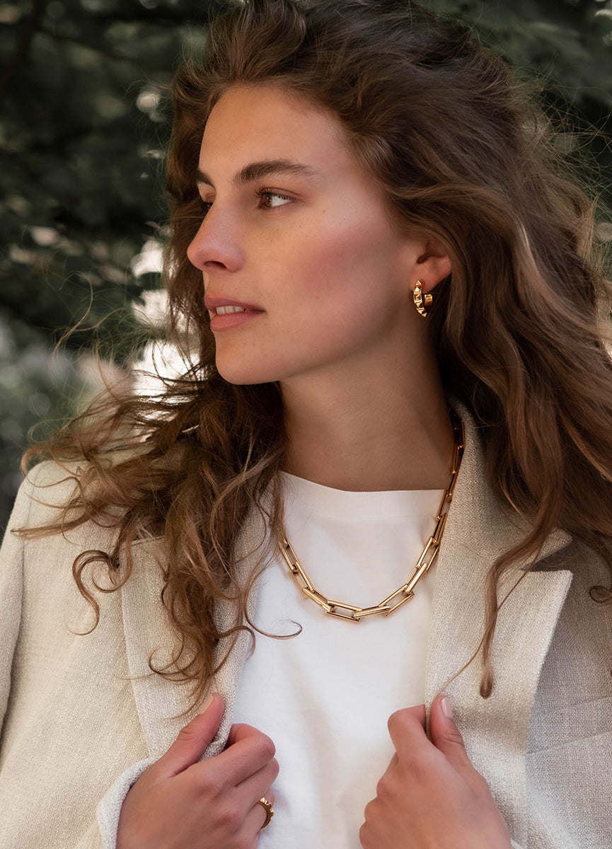 Rivet Earring - Small