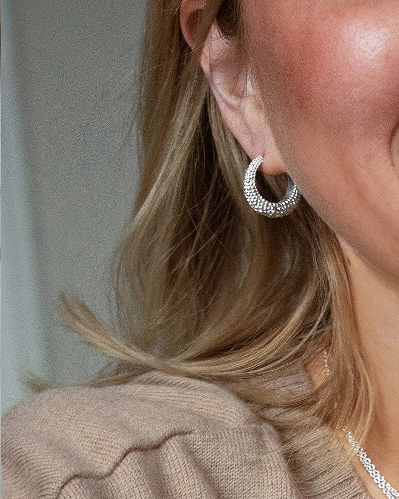 Stardust hoops