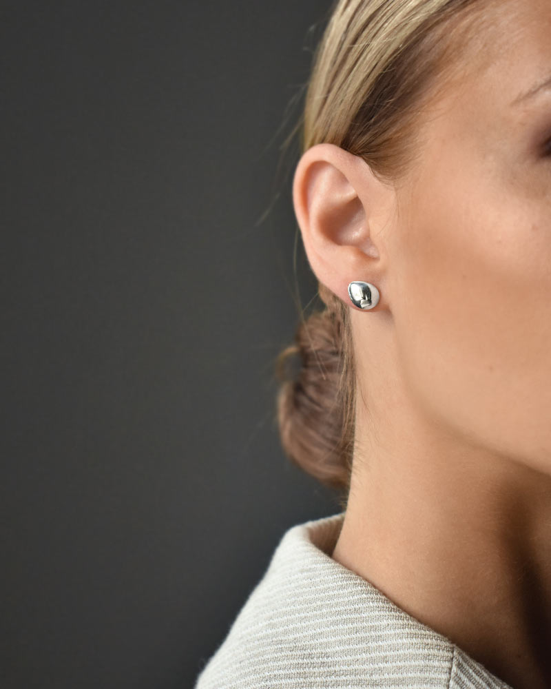 Stardust studs polished