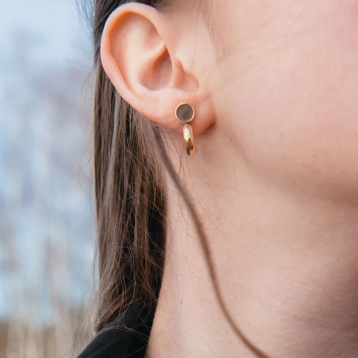 Satellite Golden Earrings