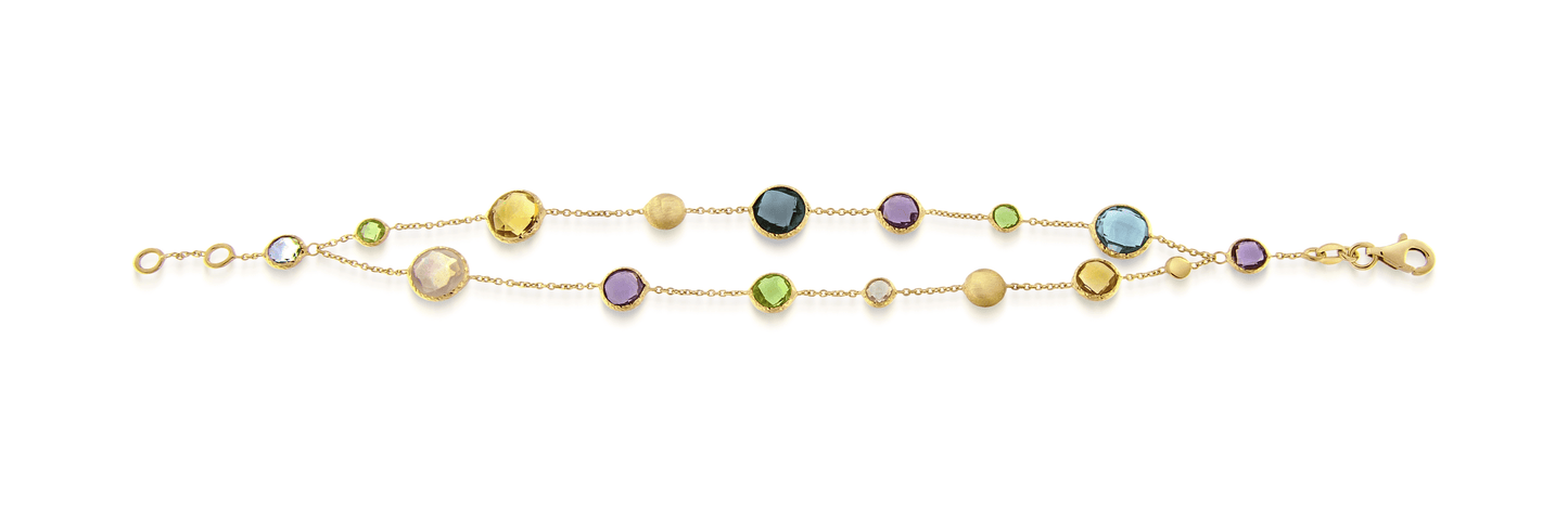 Armband stenar multicolor