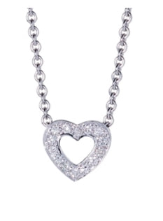 Halsband 18 K , 0.10 ct