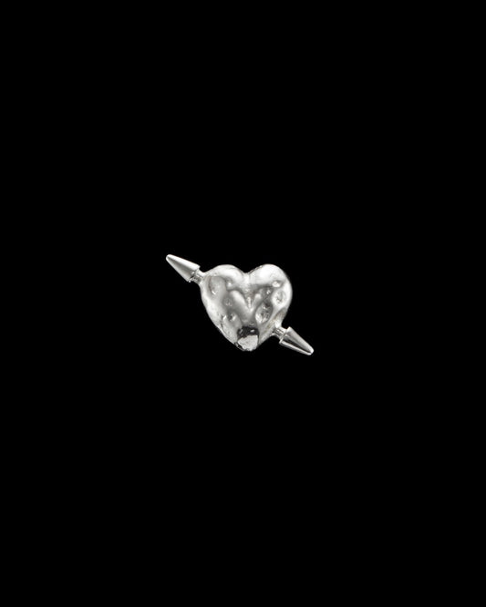 TUVSTARR´S HEART EAR STUD