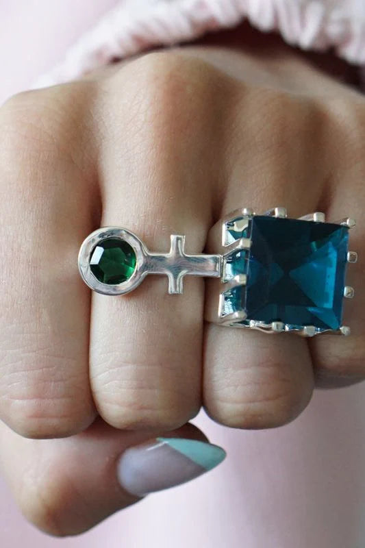 Futute is Female Jade Ring