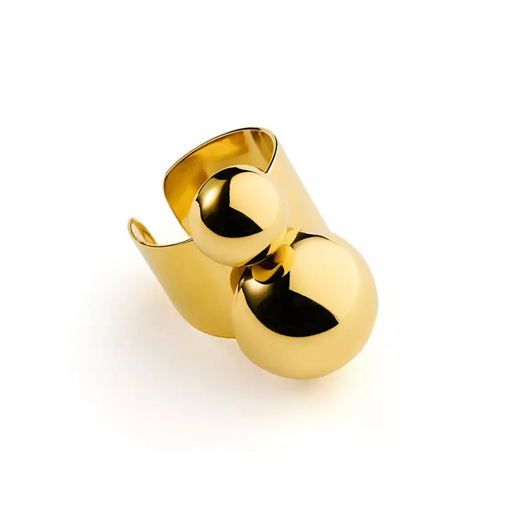 Solar Golden Earcuff