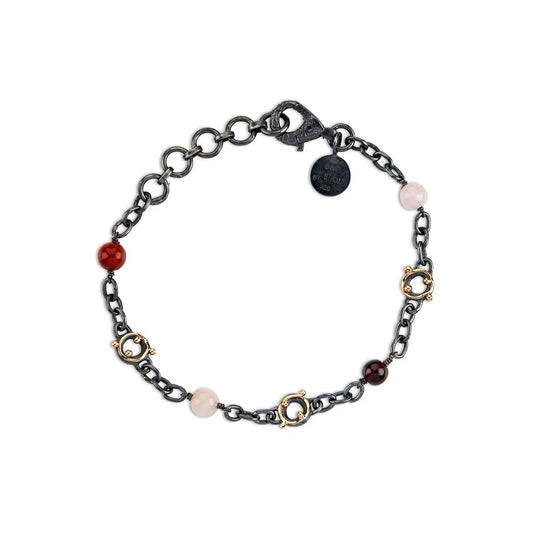 Armband - ZEUS STONES RED