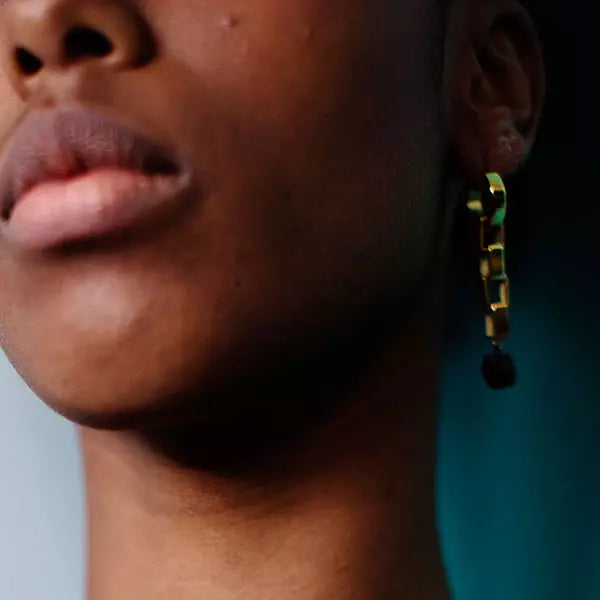 Juno Golden Chain Earrings