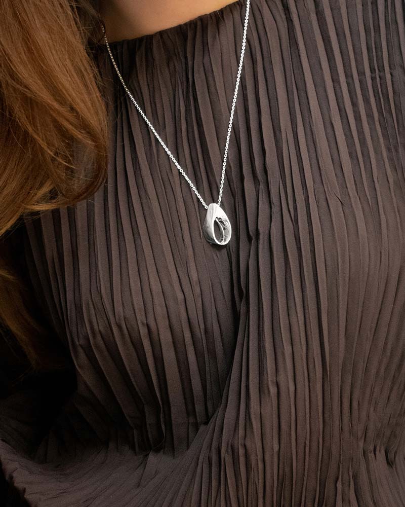 Aqua Swirl necklace