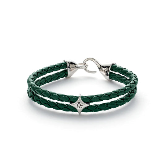 Green Bolo Leather with Hook Clasp Regular Price