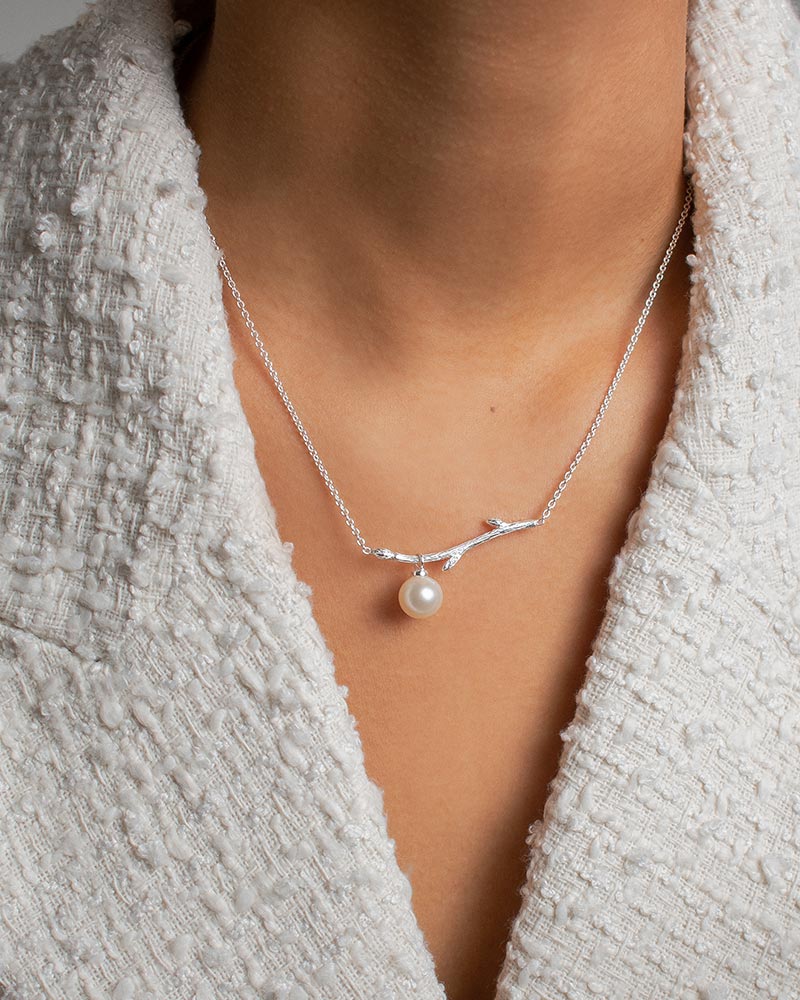 BRANCH PEARL NECKLACE